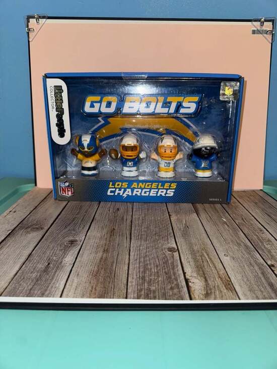 Fisher-Price Other - Fisher-Price Little People Collector NFL Los Angeles Chargers 4-Pack Set